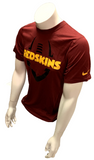 Nike Dri Fit Men's Washington Redskins Burgundy Short Sleeve Shirt NFL T-Shirt