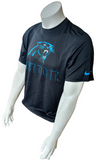 Nike Dri-Fit Men's Carolina Panthers Just Do It NFL Football Black Shirt Size M