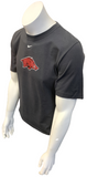 Nike Men's Arkansas Razorbacks NCAA Basketball Championship Gray Shirt Size S