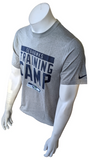 Nike Men's Dri-Fit Seattle Seahawks Training Camp Gray Short Sleeve Shirt Size S