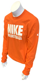 Nike Men's Basketball Orange Long Sleeve Shirt Size X-Large