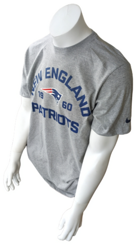 Nike NFL Team Apparel Men's New England Patriots 1960 Gray Shirt Size Large