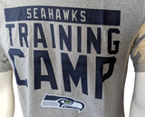 Nike Men's Dri-Fit Seattle Seahawks Training Camp Gray Short Sleeve Shirt Size S