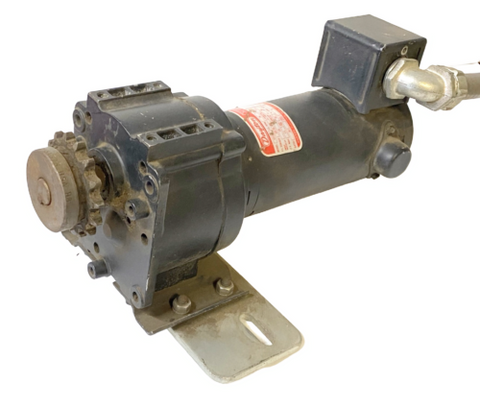 Dayton 4Z128 DC Gear Motor 1/8 HP 34:1 Ratio 90 VDC 50 RPM 130 Torque