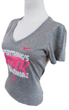 Nike Women's Everything's Hotter In Baltimore Orioles Gray Slim Fit Shirt