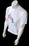 Nike Jordan Men's Air Jordan Graphic White Short Sleeve Shirt Size Medium