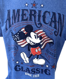 Disney Men's Mickey Mouse American Classic Since 1928 Short Sleeve Shirt Size M