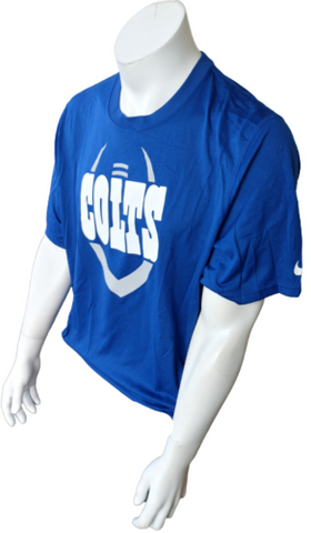 Nike Dri-Fit Men's NFL Indianapolis Colts NFL Football Blue Shirt Size X-Large