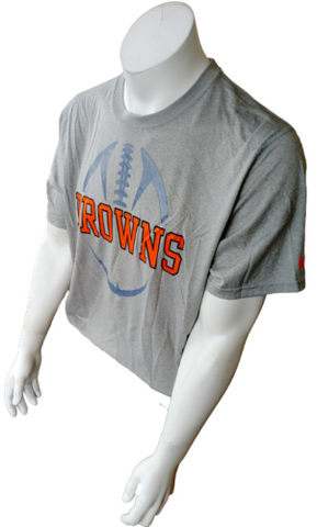 Nike Men's Dri-Fit Cleveland Browns Gray NFL Football Shirt Size Large