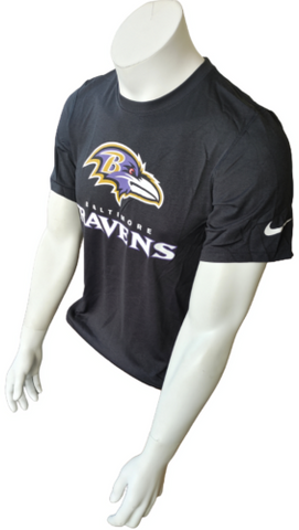 Nike Dri-Fit Men's NFL Baltimore Ravens Football Black Shirt Size Larg –  Surplus Select