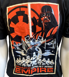 Disney Men's Star Wars Galactic Empire Enlist Now Black Shirt Size Medium