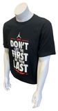 Nike Jordan Men's Don't Let The First Be Your Last 1991 Champ Black Shirt Large