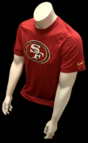 Nike Dri Fit Men's San Francisco 49ers Red Short Sleeve Shirt NFL T-Shirt