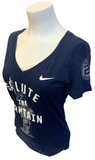 Nike Women's New York Yankees Salute The Captain Derek Jeter Navy Slim Fit Shirt