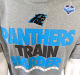 Nike Dri-Fit Men's NFL Carolina Panthers Train Harder Training Camp 2013 Shirt L