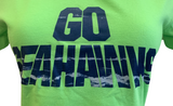 Nike Women's Seattle Seahawks "GO Seahawks" Action Green Slim Fit Shirt Small