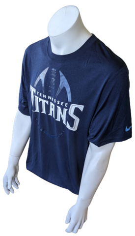 Nike Dri-Fit Men's Tennessee Titans NFL Football Navy Shirt Size Large