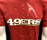 Nike Dri Fit Men's San Francisco 49ers Red Short Sleeve NFL Football Shirt