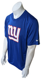 Nike Dri-Fit Men's New York Giants Football Blue Short Sleeve Shirt Size Large