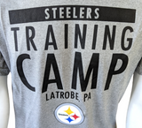 Nike Dri-Fit Men's New Pittsburgh Steelers Training Camp NFL Gray Shirt Size S