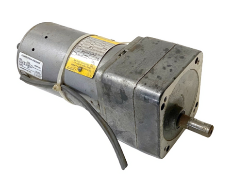 Baldor GCP 93140 AC Motor 1/12 HP 115V 60 Hz Single Phase w/ Reducer 10:1 Ratio