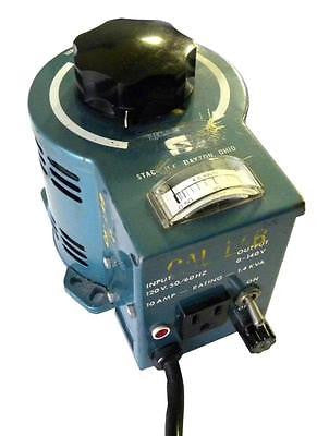 STACO VARIABLE TRANSFORMER 140VAC 10A TYPE 3PN1010V