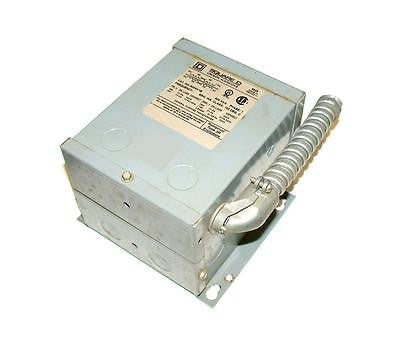 SQUARE D 500 VA GENERAL PURPOSE SINGLE PHASE TRANSFORMER MODEL 500SV1B