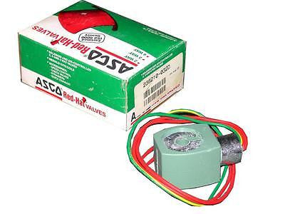 NEW ASCO RED HAD SOLENOID VALVE COIL MODEL 238210-032D