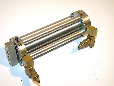 UP TO 2 BIMBA 3 1/2" PANCAKE AIR PNEUMATIC CYLINDERS FT-04-3.5-3