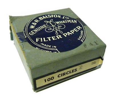 NEW W&R BALSTON WHATMAN #41 FILTER PAPER