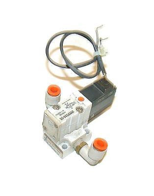 SMC NVKF334-3G SOLENOID VALVE ASSEMBLY 110 VAC