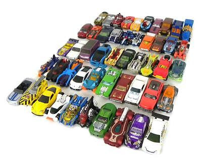 50 UNOPENED Hot Wheels Vehicles - orders 50 Car Lot - RANDOM LOT SELECTION