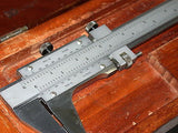 STARRETT 24" MASTER .001 VERNIER CALIPERS 123Z-24