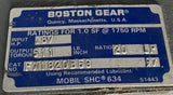 Boston Gear F71820B5G Speed Reducer 20:1 Ratio .87 HP 511 LB/IN Torque