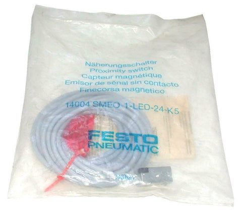 New Festo  14004  SMEO-1-LED-24-K5  Proximity Switch Sensor