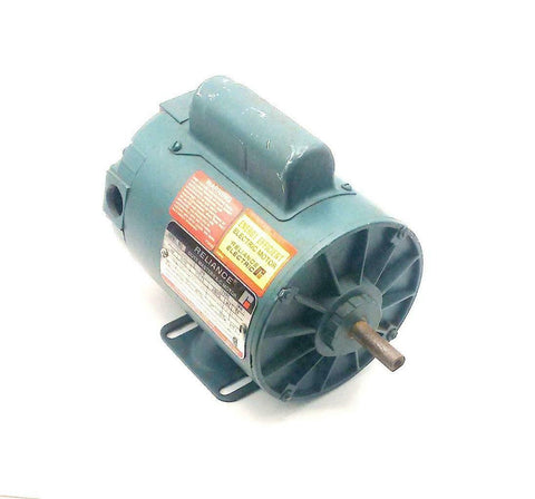 Reliance Electric  C48H1511M-RM  Single Phase AC Motor 1/8 HP 115/230 VAC