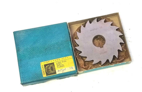 New Poland 4" X 3/8" X 1" HS Milling Cutter