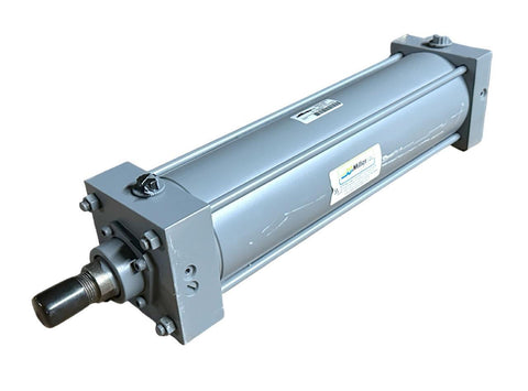 Miller AV84B2B-4.00-14.000-0138-N22-0 Pneumatic Air Cylinder 4" Bore 14" Stroke