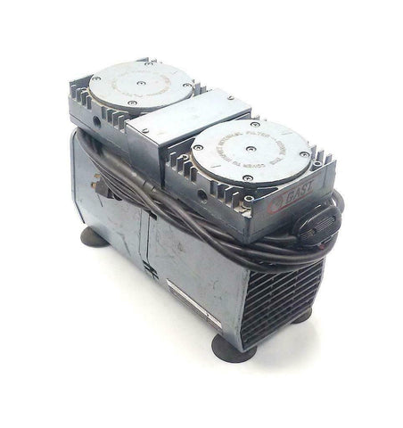 Gast  DAA-123-EB  Single Phase Vacuum Pump 110/115 VAC 50/60 Hz 3.5/3.6 Amp