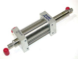 UP TO 2 NEW BIMBA 2" DOUBLE END AIR CYLINDERS FSD-092-MT