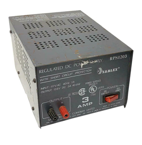 Samlex RPS1203 Regulated DC Power Supply 13.6 VDC @ 3 Amps