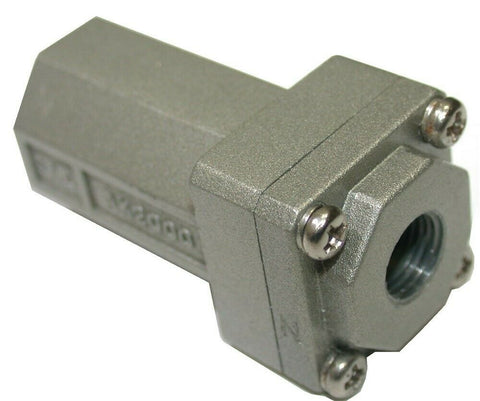 SMC High Flow 1/8" Pneumatic Check Valve AK2000