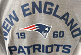 Nike NFL Team Apparel Men's New England Patriots 1960 Gray Shirt Size Large