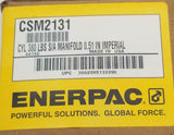 Enerpac CSM2131 Manifold Hydraulic Cylinder 380 LBS Capacity 0.51 Stroke