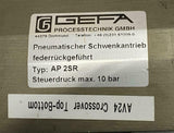 GEFA AP 2SR Pneumatic Actuator w/ Switchbox & Butterfly Valve K11 DN25