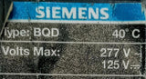 Siemens BQD130 1 Pole Miniature Circuit Breaker 30A 277VAC 1 Phase Bolt-On Mount