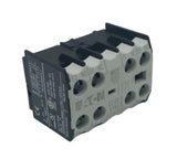 Eaton 22-DIL-E-XTMCX Miniature Auxiliary Contact Block 10A 600VAC 2NC/2NO