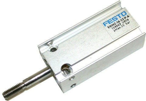 Up to 2 New Festo 158669 Spring Return Air Cylinders .59" Stroke EMMZ-16-15-P-A