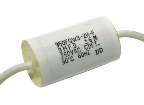 NEW 950FQW3-2H-F CAPACITOR 3 MFD 250 VAC