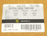 Square D 9070K500D Industrial Control Transformer KVA 500 (3 Available)